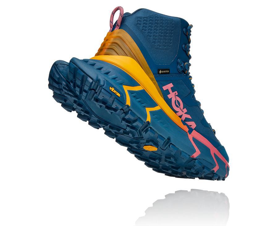 Hoka One One Turisticke Topanky Panske Modre - TenNine Hike GORE-TEX - 62318-BIYE